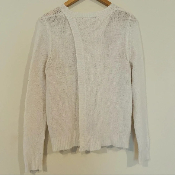 ☀️WANDERLUST Cozy Eyelash Crossover Back Sweater - Picture 4 of 7